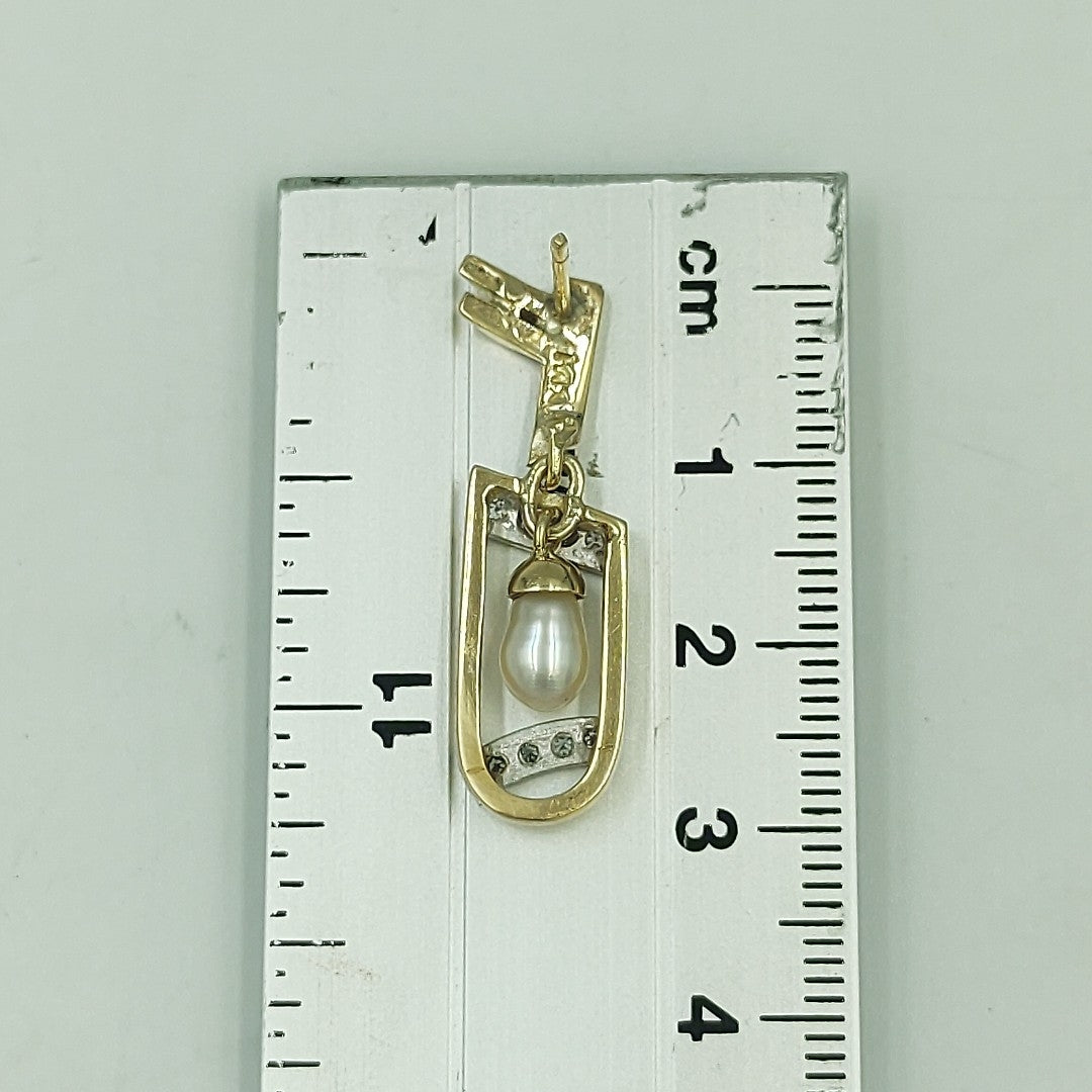ARETES PAR ORO 14 K 6,90 GRMS (SEMINUEVO)
