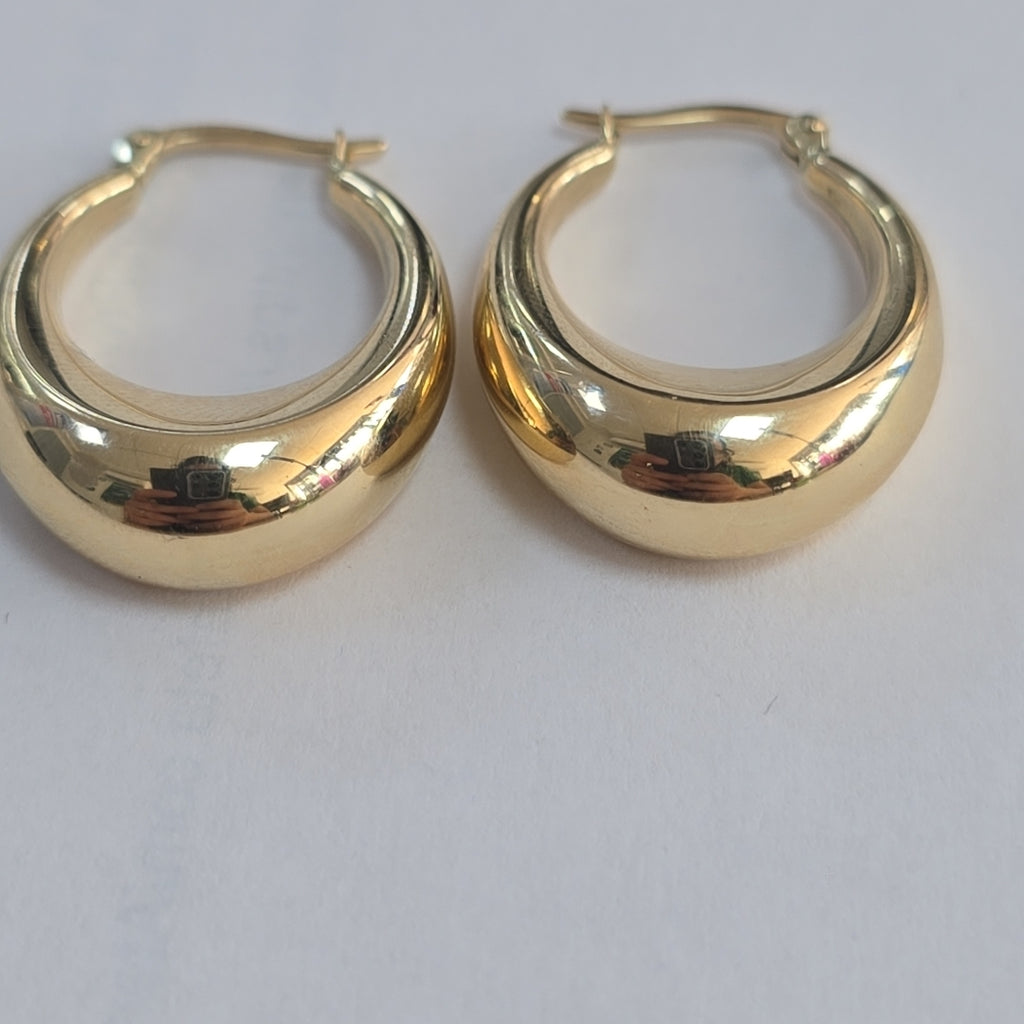 ARRACADAS PAR ORO 14 K 3 GRMS (SEMINUEVO)