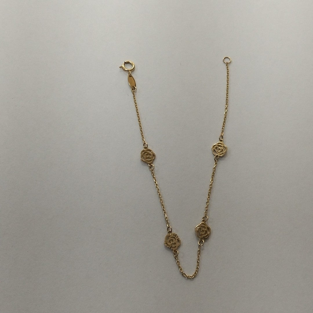 PULSERAS DAMA ORO 14K 1.2 (NUEVO)