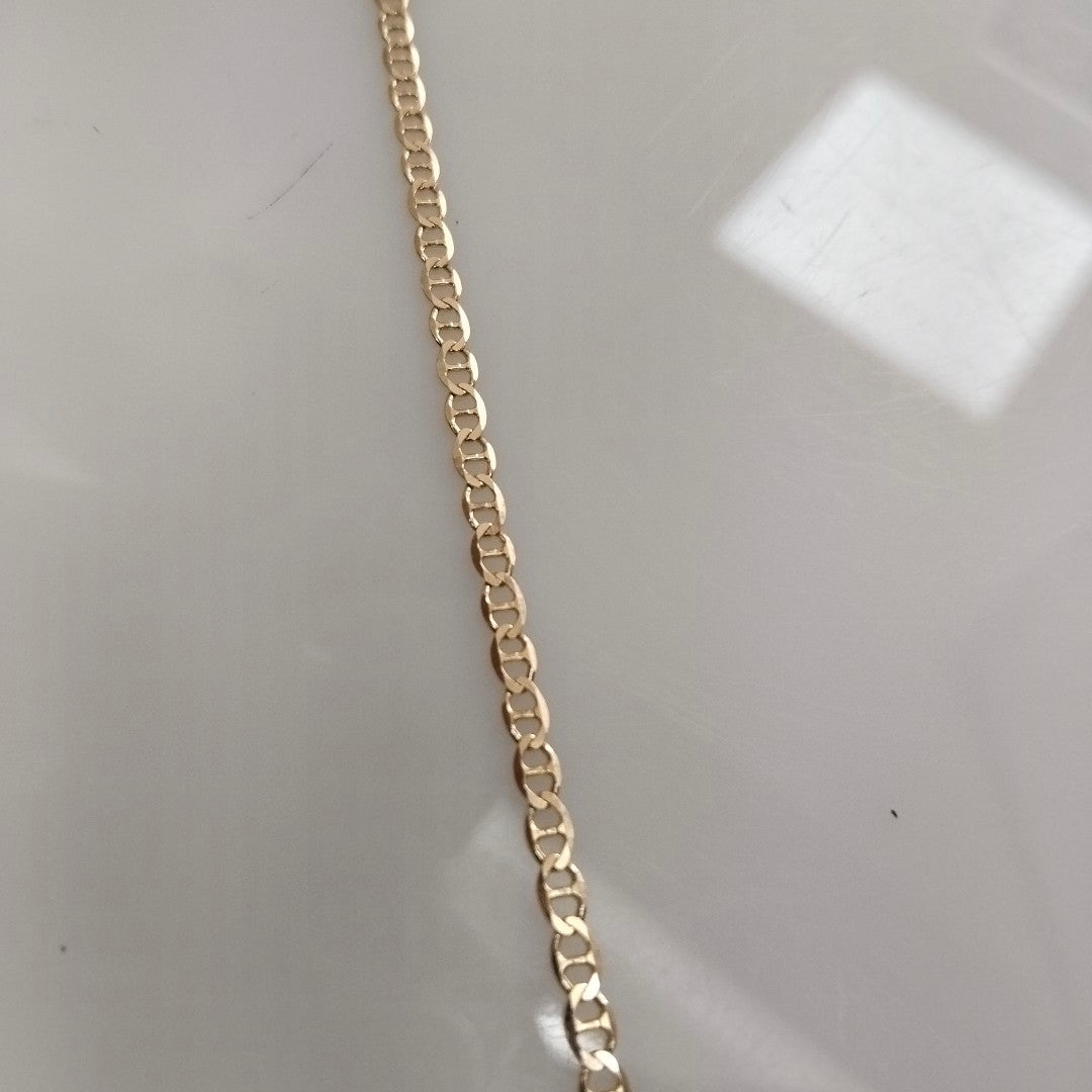 PULSERA GUCHI 14K 18 CM 2 GR (NUEVO)