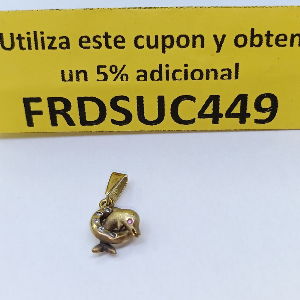 DIJE ORO 14 K 1.3 GRMS (SEMINUEVO)
