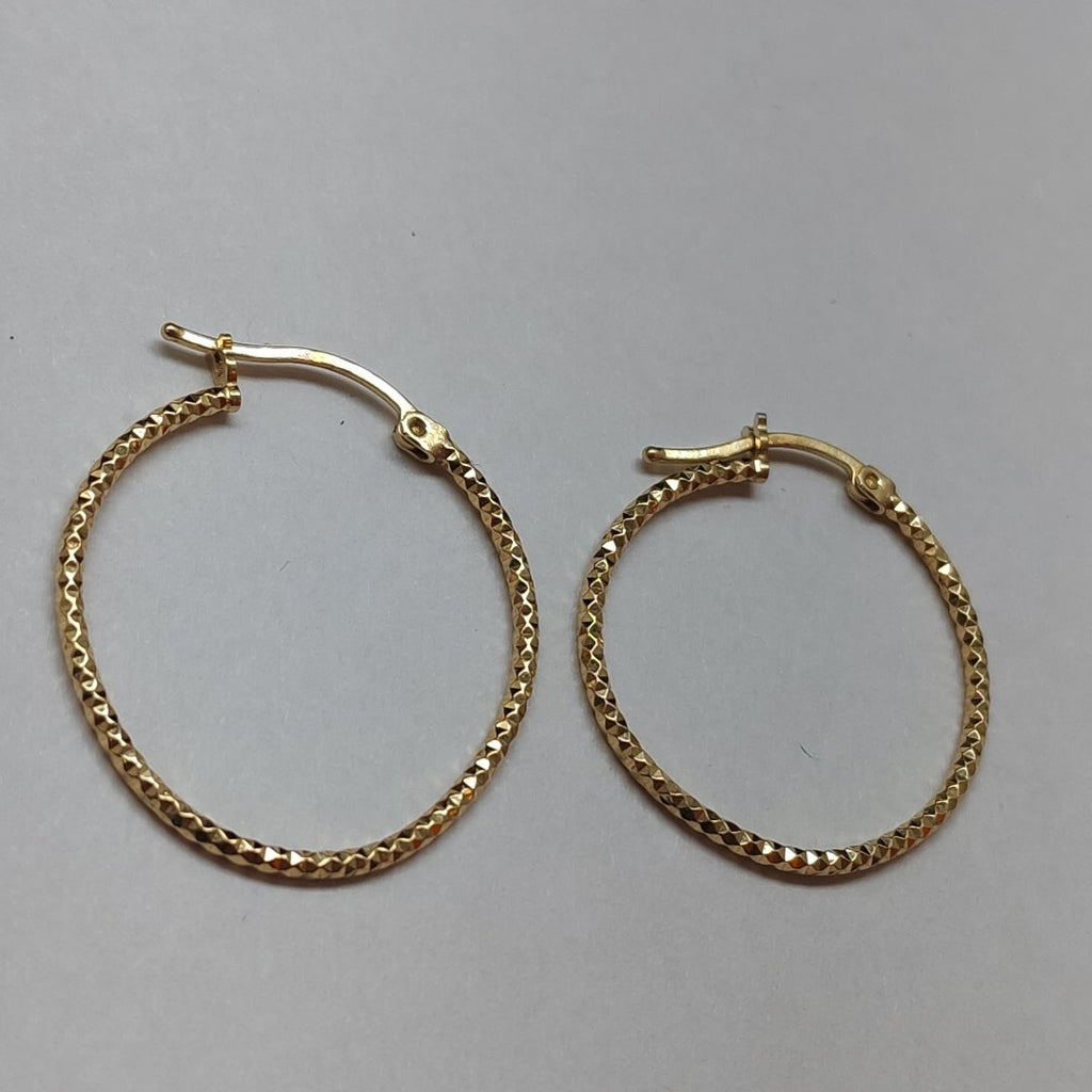 ARRACADAS PAR ORO 10 K 1.8 GRMS (SEMINUEVO)
