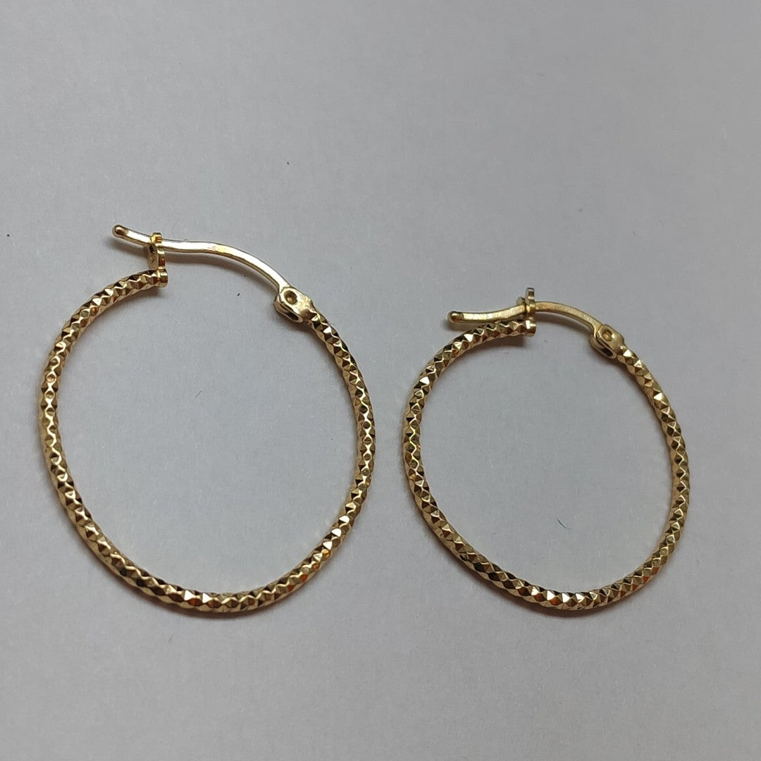 ARRACADAS PAR ORO 10 K 1.8 GRMS (SEMINUEVO)