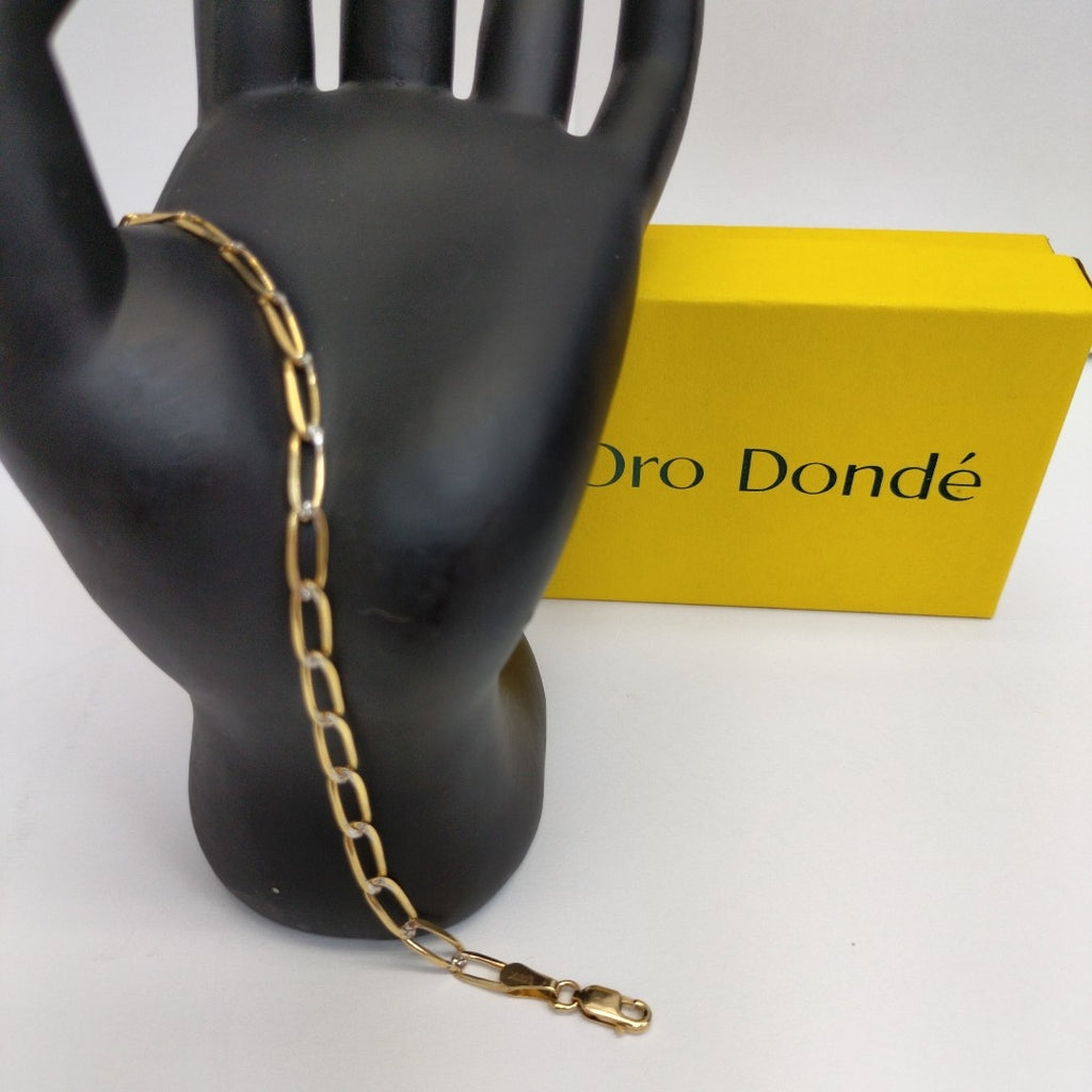 PULSERA TEJIDO ESLABONES 3.9G 18 CM (NUEVO)