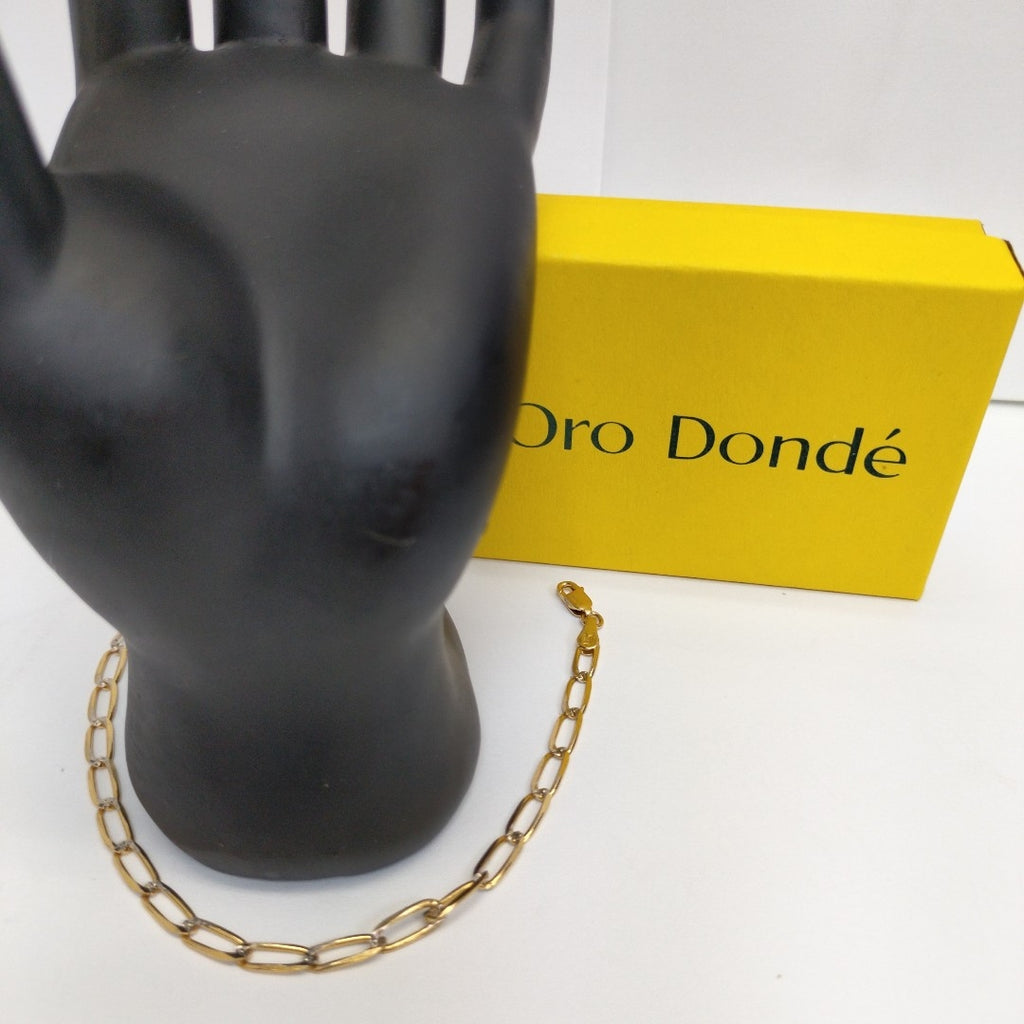 PULSERA TEJIDO ESLABONES 3.9G 18 CM (NUEVO)