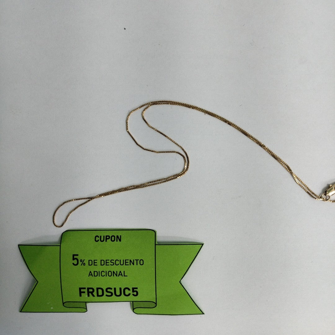 CADENA ORO 14 K 1,60 GRMS (SEMINUEVO)