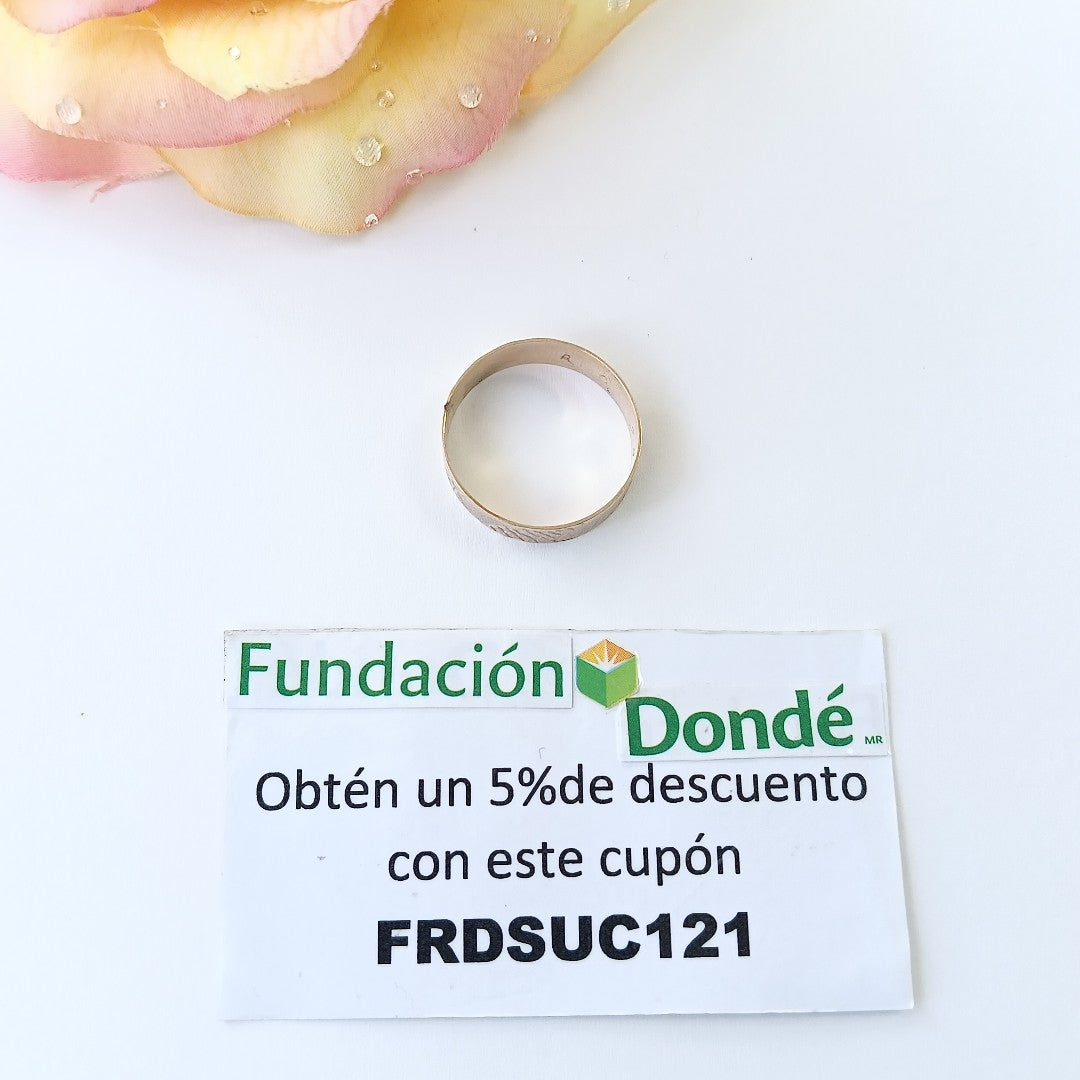 ARGOLLA ORO 8 K 3,00 GRMS (SEMINUEVO)