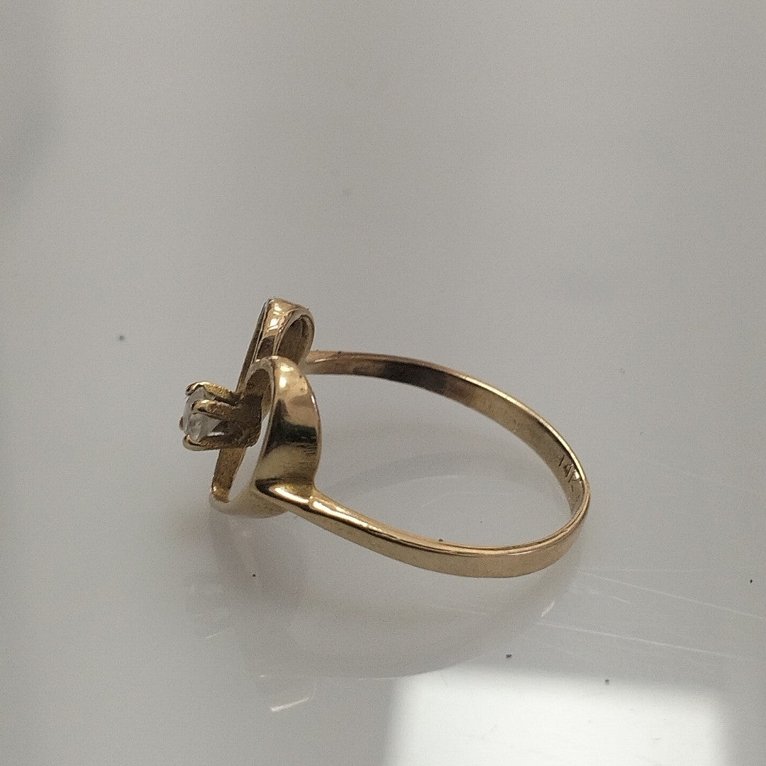 ANILLO ORO 14 K 1.6 GRMS (SEMINUEVO)