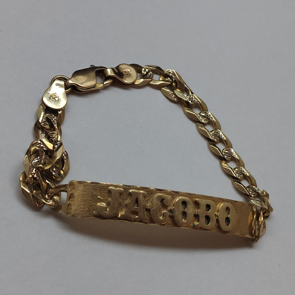ESCLAVA ORO,RODIADO 10 K 10,40 GRMS (SEMINUEVO)
