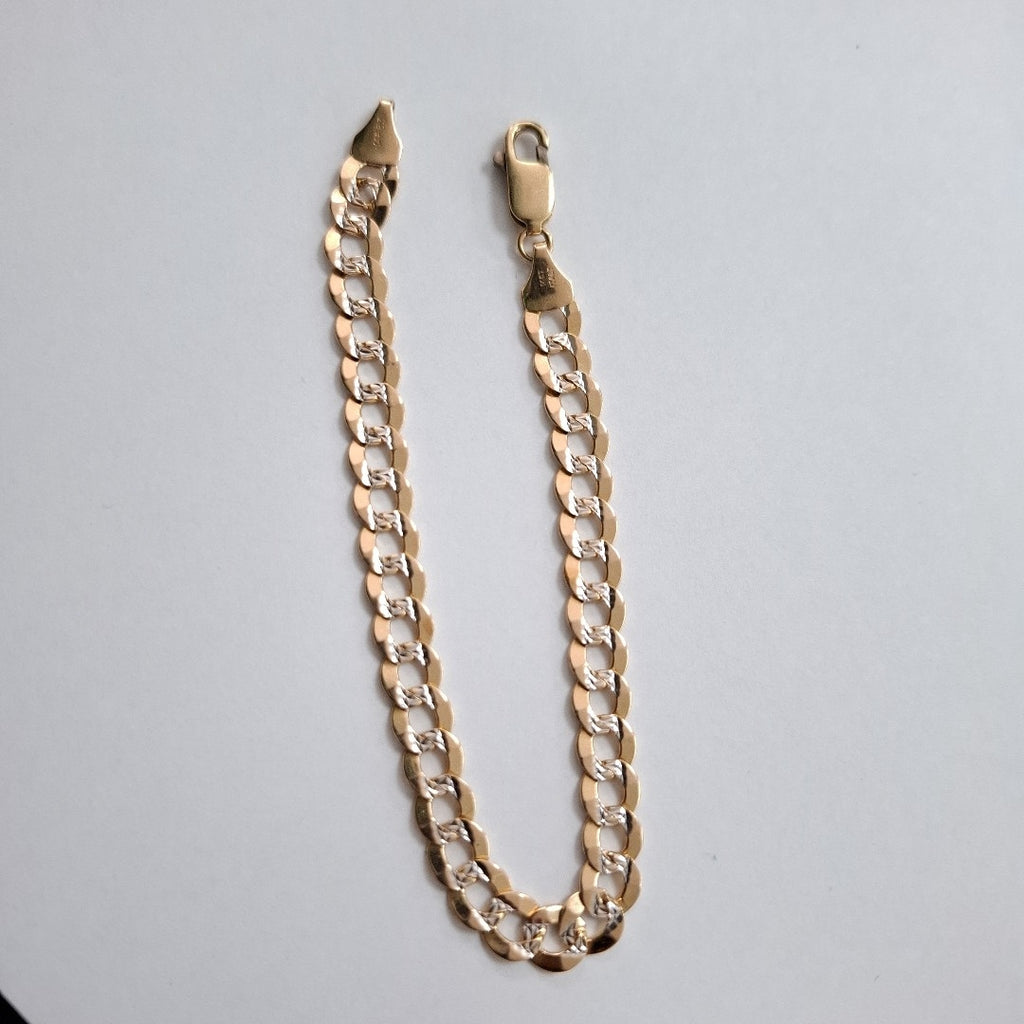 PULSERA ORO, RODIADO 14 K 8.6 GRMS (SEMINUEVO)