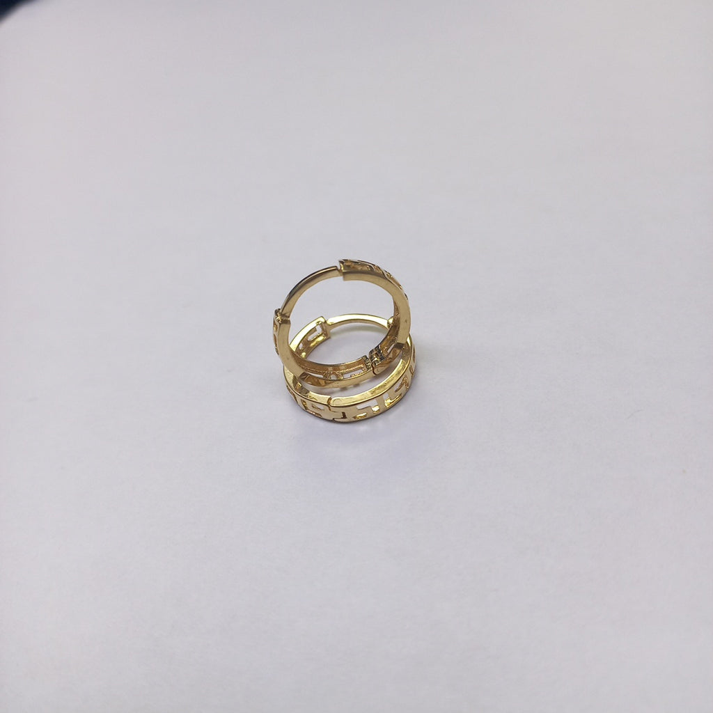 ARRACADAS PAR ORO 14 K 1.2 GRMS (SEMINUEVO)