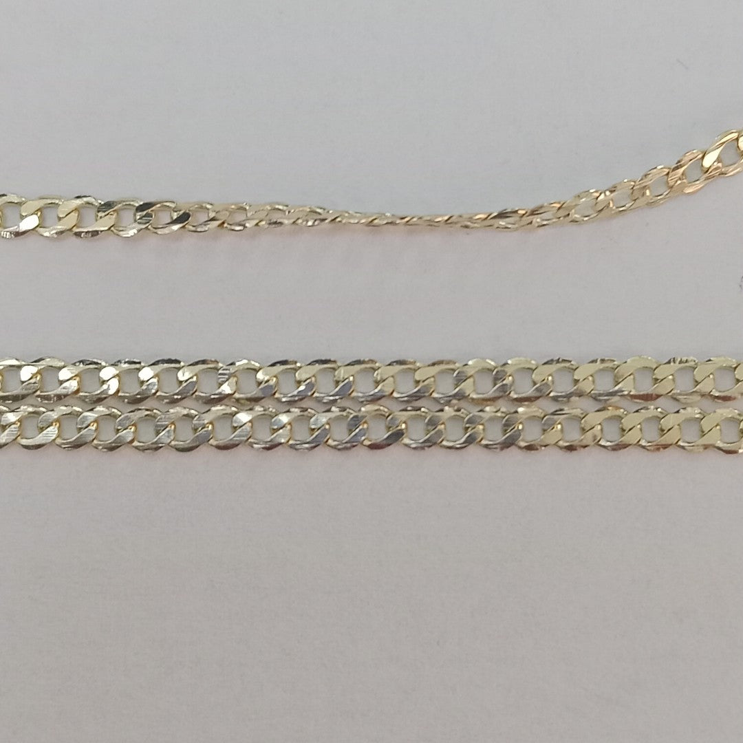 CADENA BARBADA 14K 55 CM 5.1 GR (NUEVO)