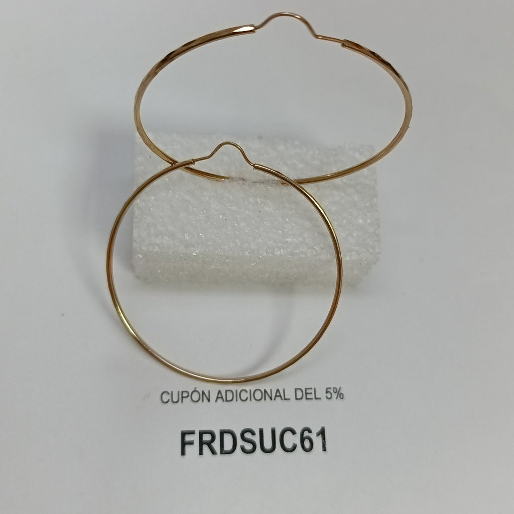 ARRACADAS PAR ORO 10 K 2.5 GRMS (SEMINUEVO)