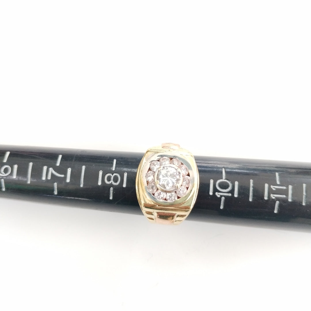 ANILLO ORO 10 K 10,80 GRMS (SEMINUEVO)