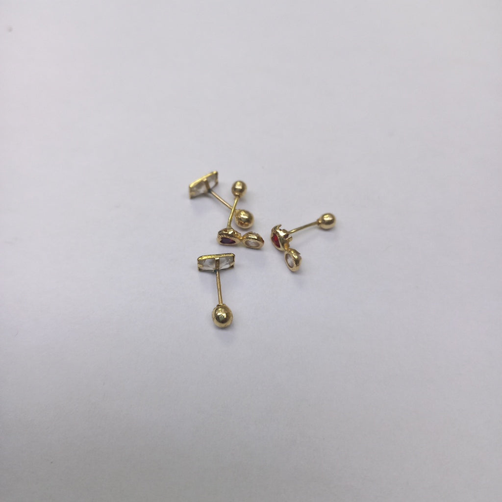 BROQUELES PAR ORO 10 K 0.6 GRMS (SEMINUEVO)