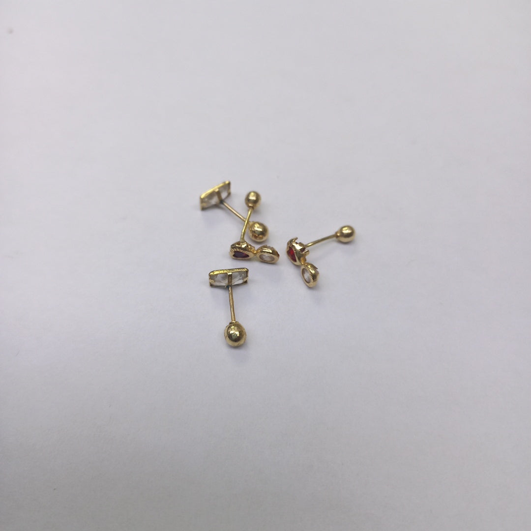 BROQUELES PAR ORO 10 K 0.6 GRMS (SEMINUEVO)