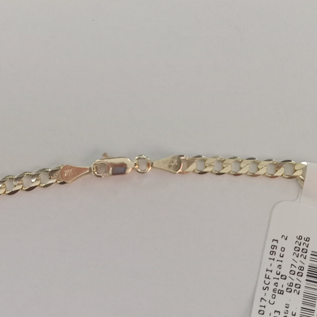 CADENA BARBADA 14K 55 CM 12.5 GR (NUEVO)
