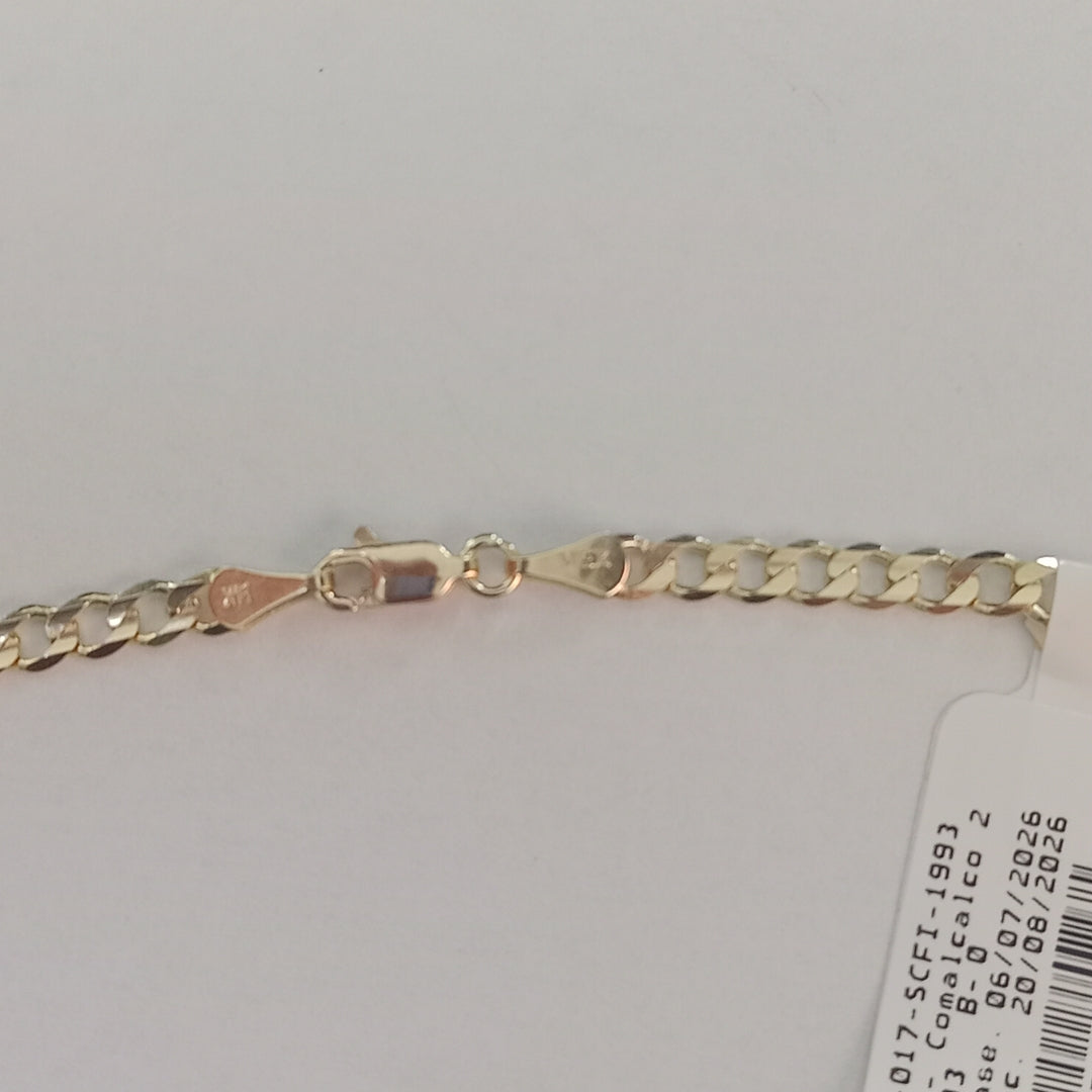CADENA BARBADA 14K 55 CM 12.5 GR (NUEVO)