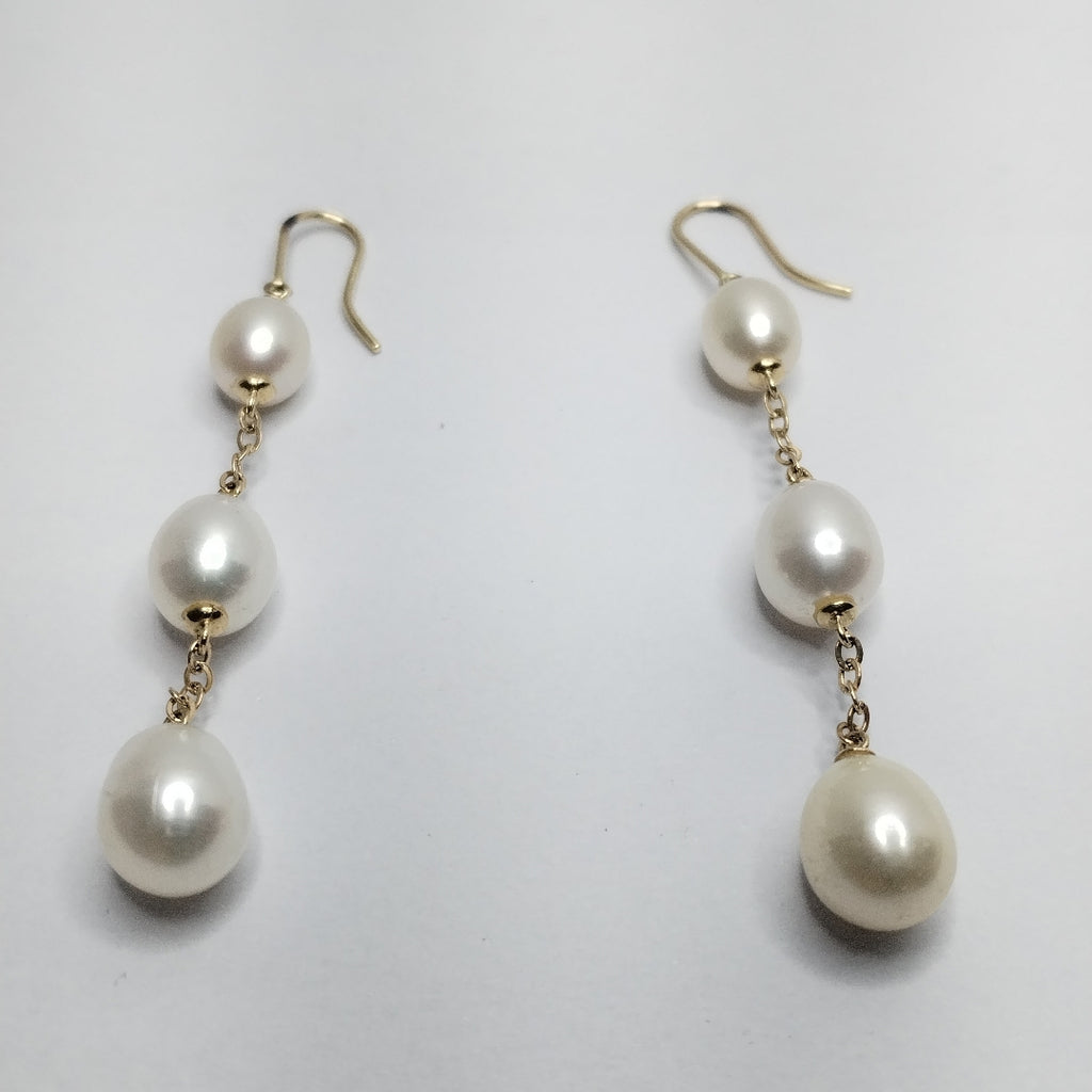 ARETES PAR ORO 14 K 4,90 GRMS (SEMINUEVO)