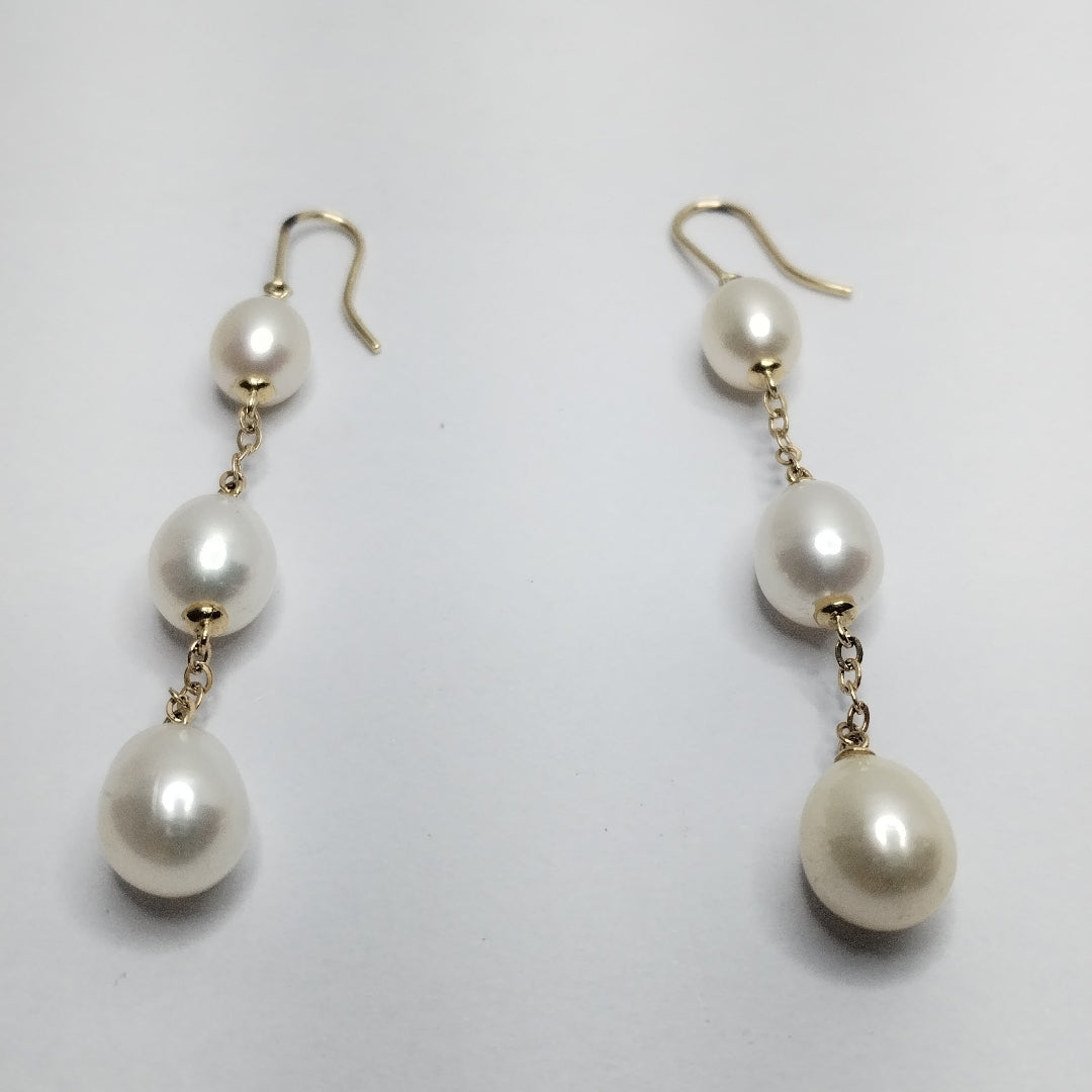 ARETES PAR ORO 14 K 4,90 GRMS (SEMINUEVO)