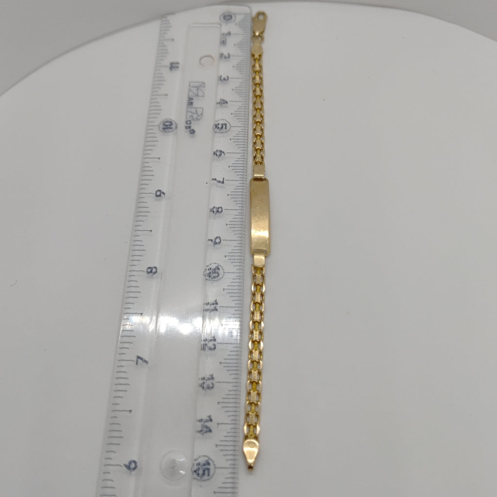 ESCLAVA ORO 14 K 4,80 GRMS (SEMINUEVO)