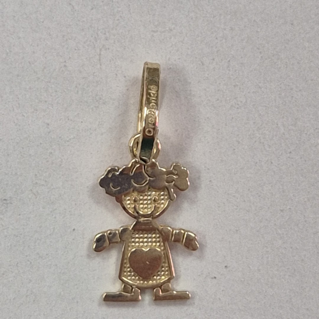DIJE NIÑA 10K 0.3 GR (NUEVO)