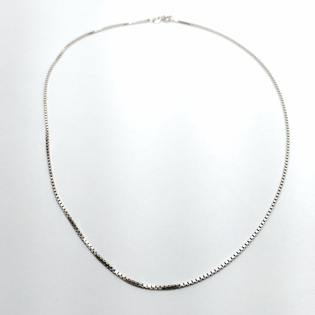 CADENA ORO BLANCO 14 K 4,10 GRMS (SEMINUEVO)