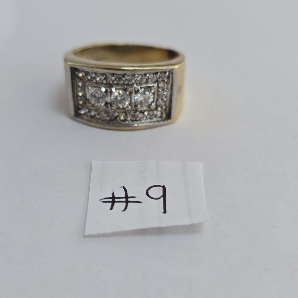 ANILLO ORO 10 K 8,00 GRMS (SEMINUEVO)