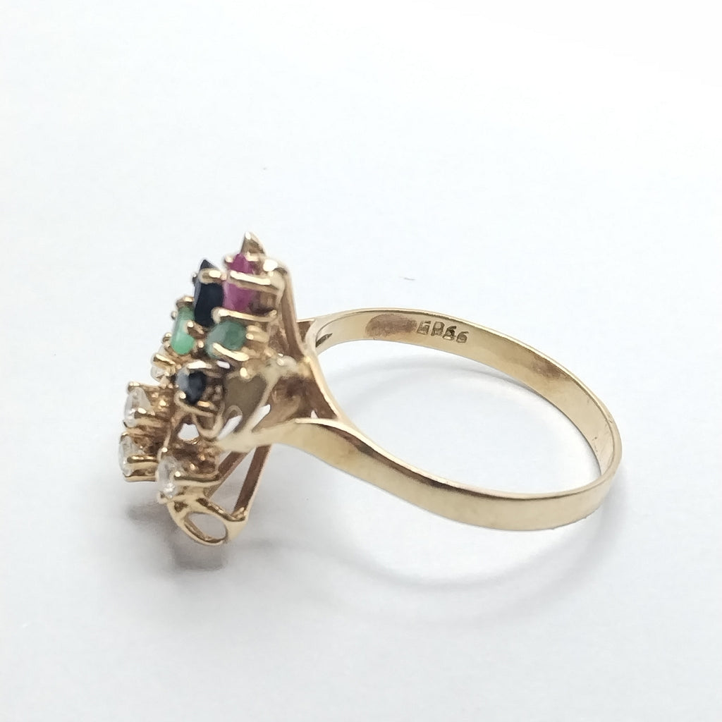 ANILLITO ORO 14 K 3.5 GRMS (SEMINUEVO)