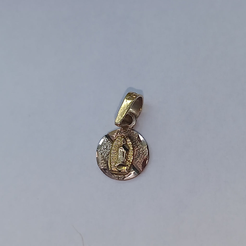 DIJE, MEDALLA RELIGIOSA ORO 10 K 0.3 GRMS (SEMINUEVO)