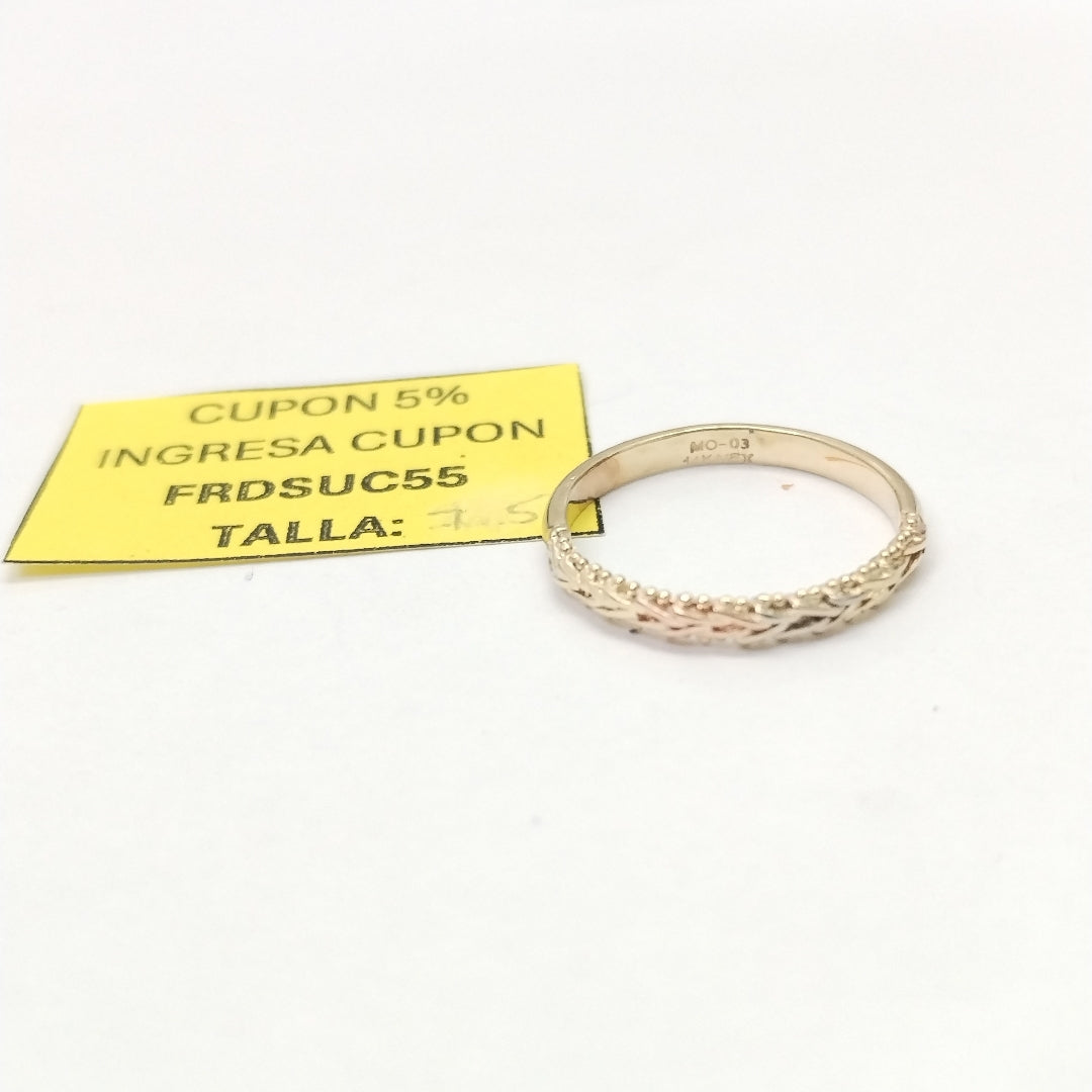 ANILLITO ORO 14 K 1,90 GRMS (SEMINUEVO)