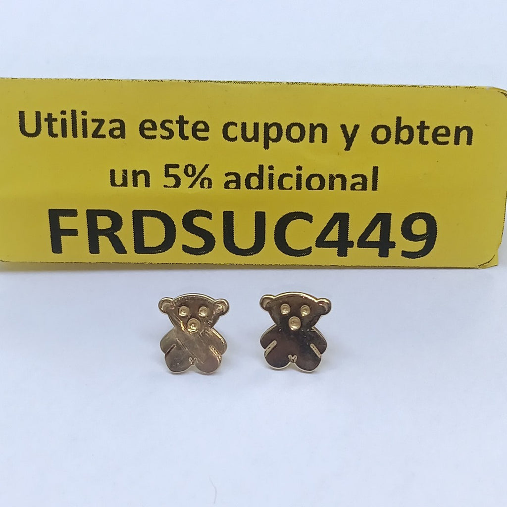 BROQUELES PAR ORO 14 K 1.5 GRMS (SEMINUEVO)
