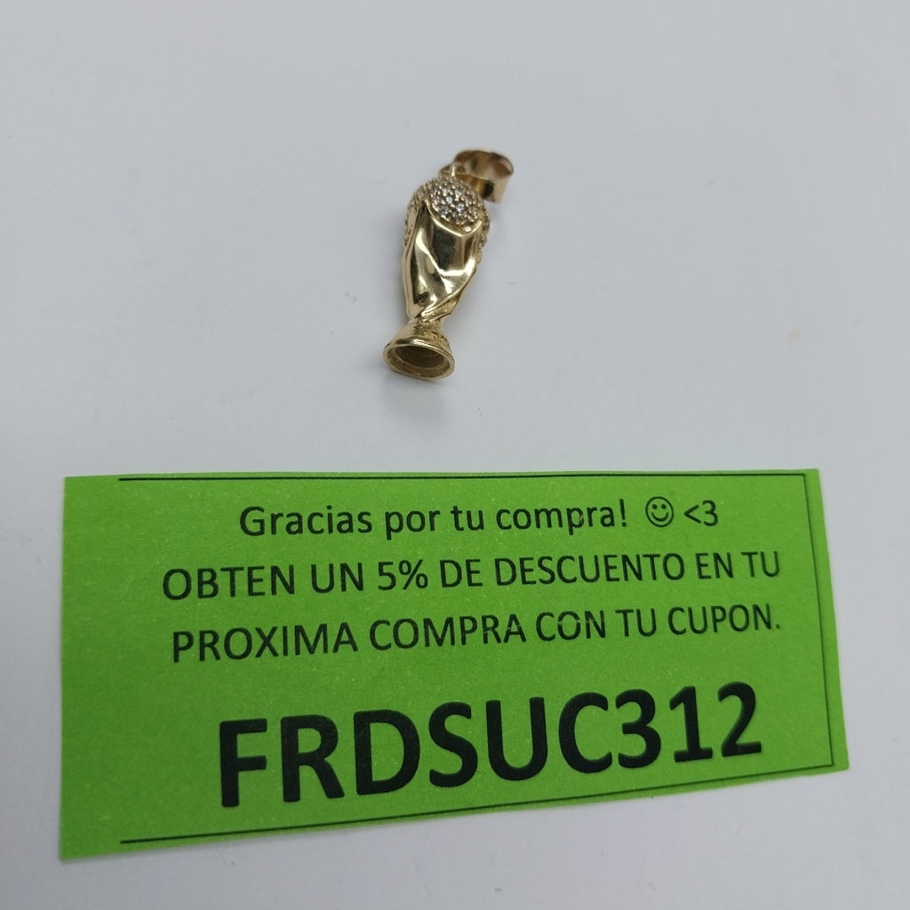 DIJE FIG COPA MUNDO 10K 2.1 GR (NUEVO)