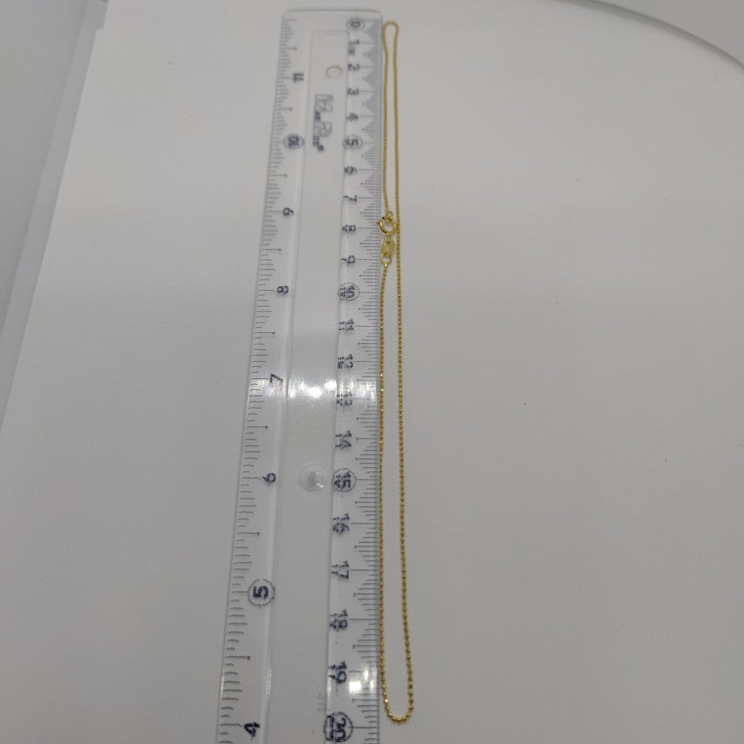 CADENA ORO 10 K 1,20 GRMS (SEMINUEVO)