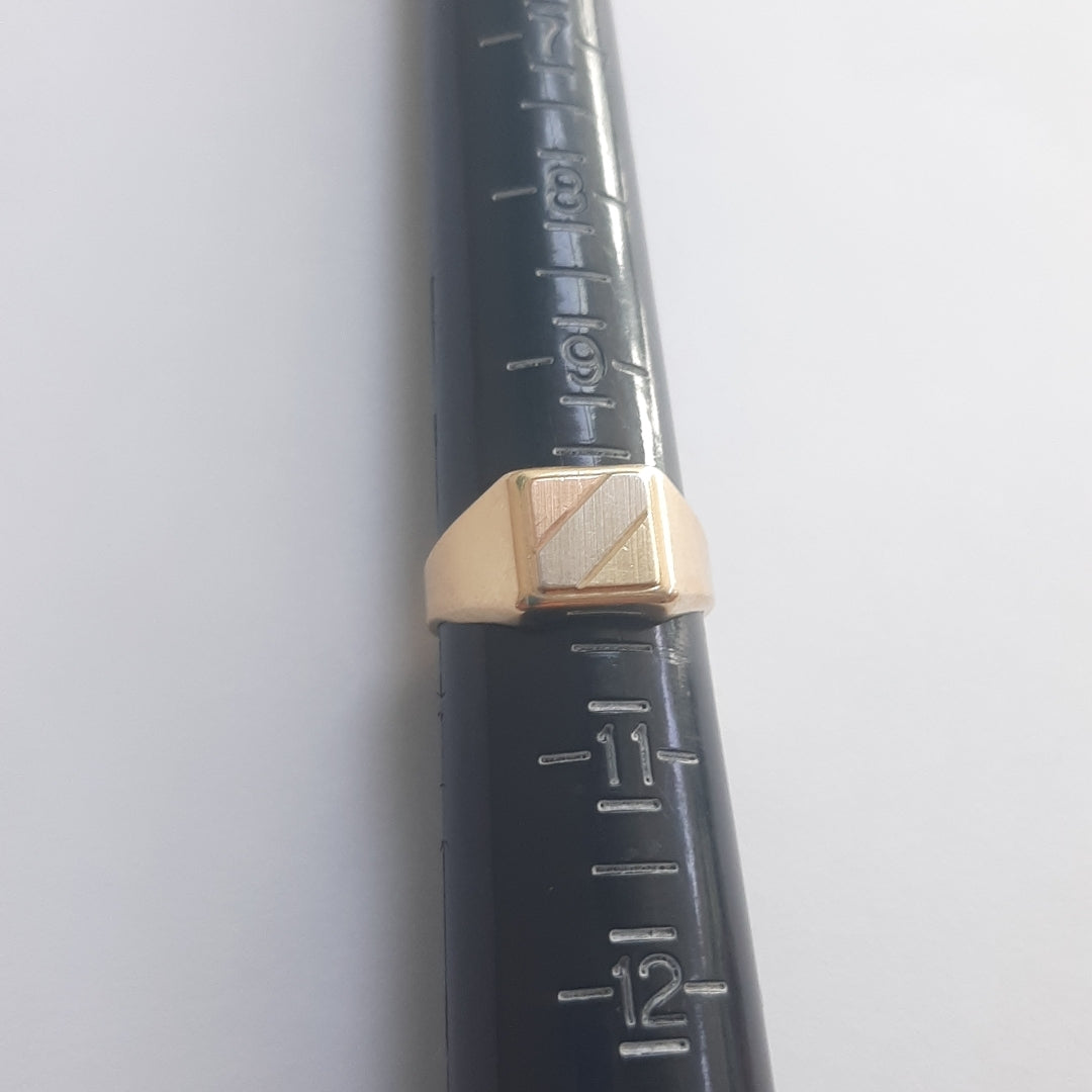 ANILLO ORO 14 K 5.8 GRMS (SEMINUEVO)