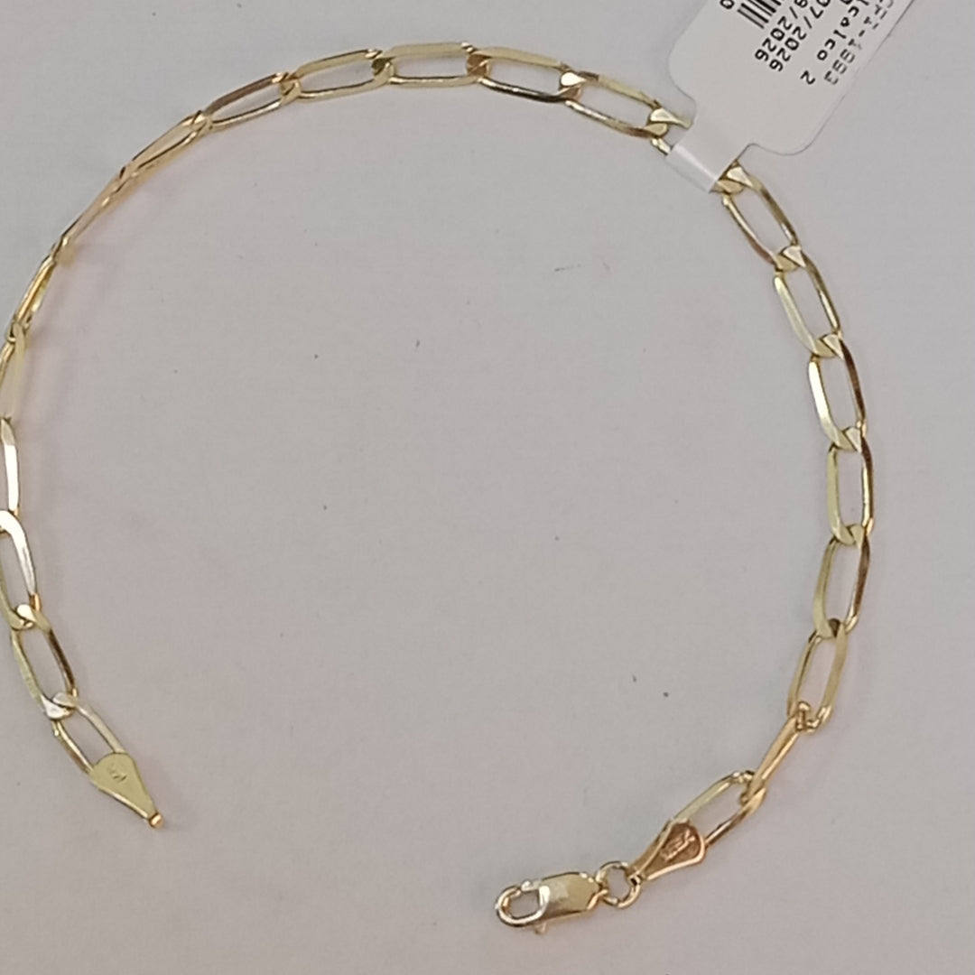 PULSERA ESLABON 14K 21 CM 4.2 GR (NUEVO)