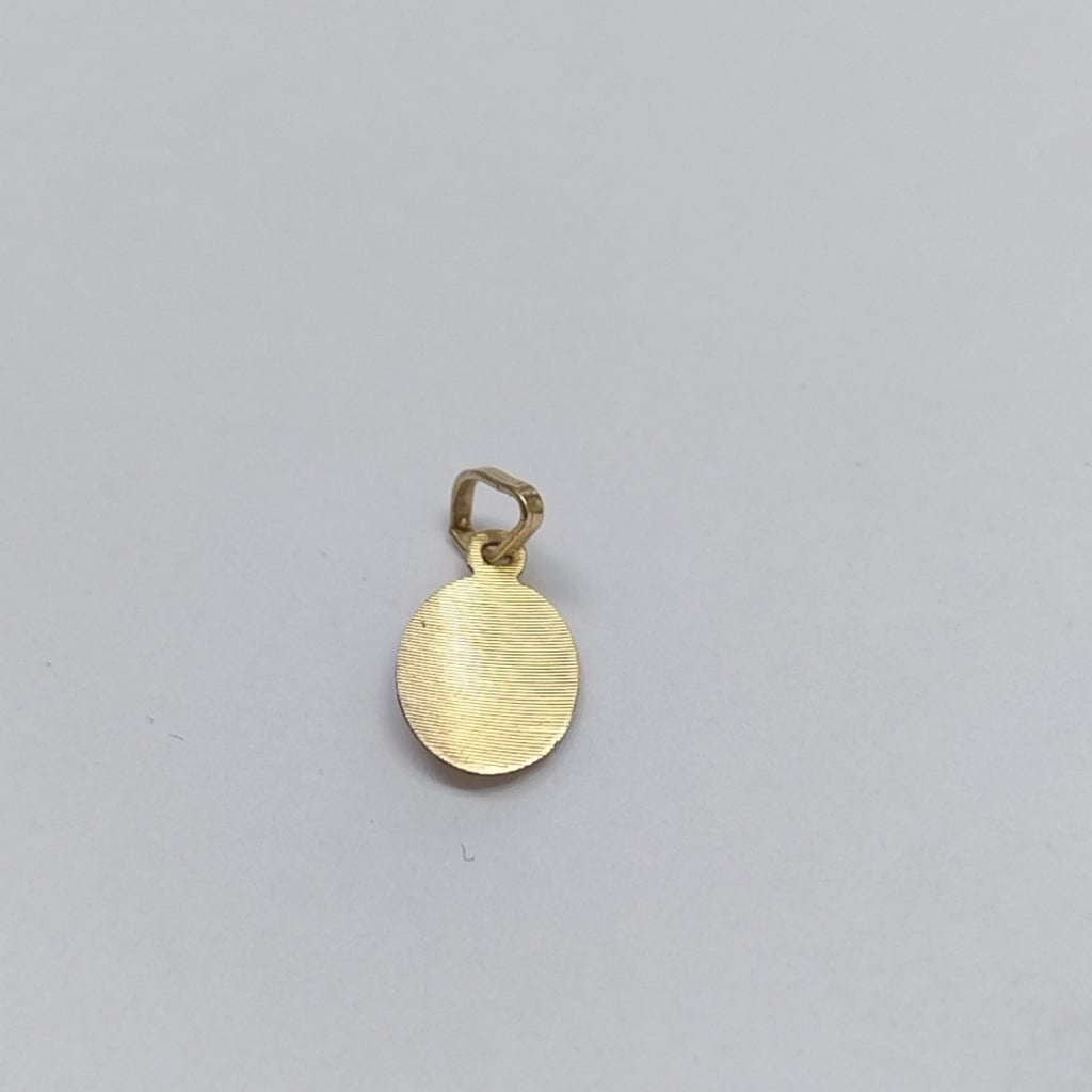 MEDALLA RELIGIOSA ORO COMBINADO 10 K 0.4 GRMS (SEMINUEVO)