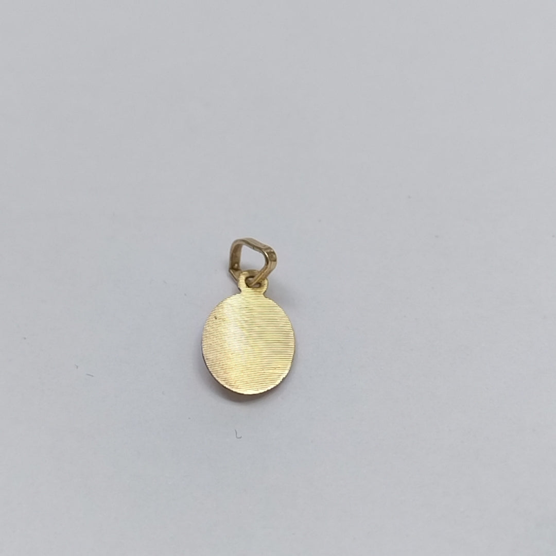 MEDALLA RELIGIOSA ORO COMBINADO 10 K 0.4 GRMS (SEMINUEVO)