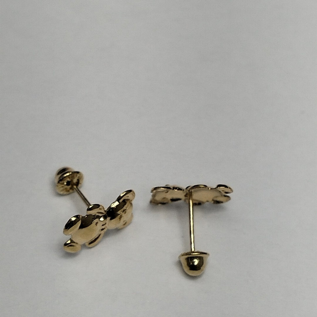 BROQUELES BROQUEL FIG OSO 14K 0.2592 GR (NUEVO)