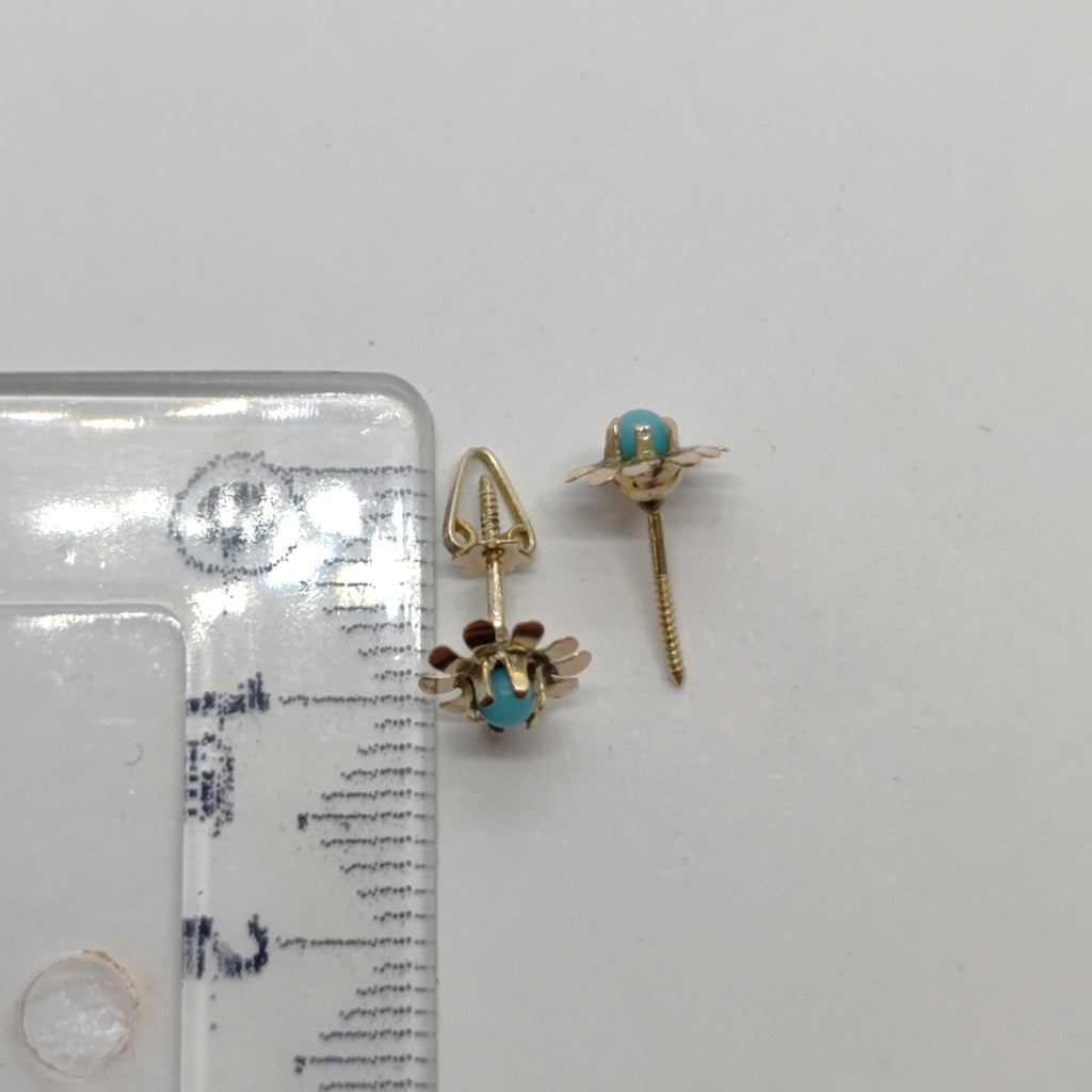 BROQUELES PAR ORO 8 K 0,50 GRMS (SEMINUEVO)