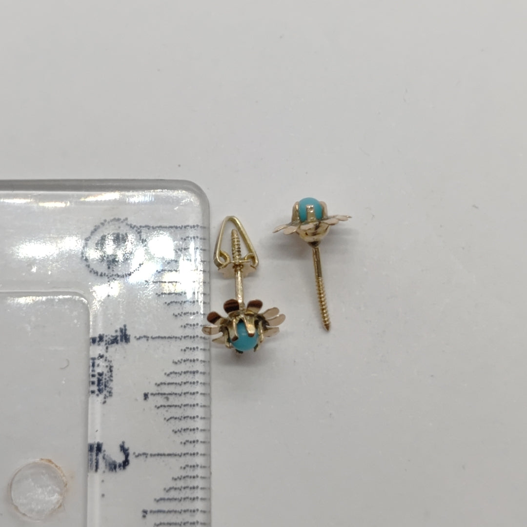 BROQUELES PAR ORO 8 K 0,50 GRMS (SEMINUEVO)