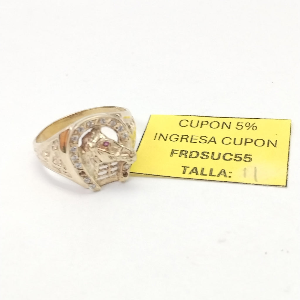ANILLO ORO 14 K 6,70 GRMS (SEMINUEVO)