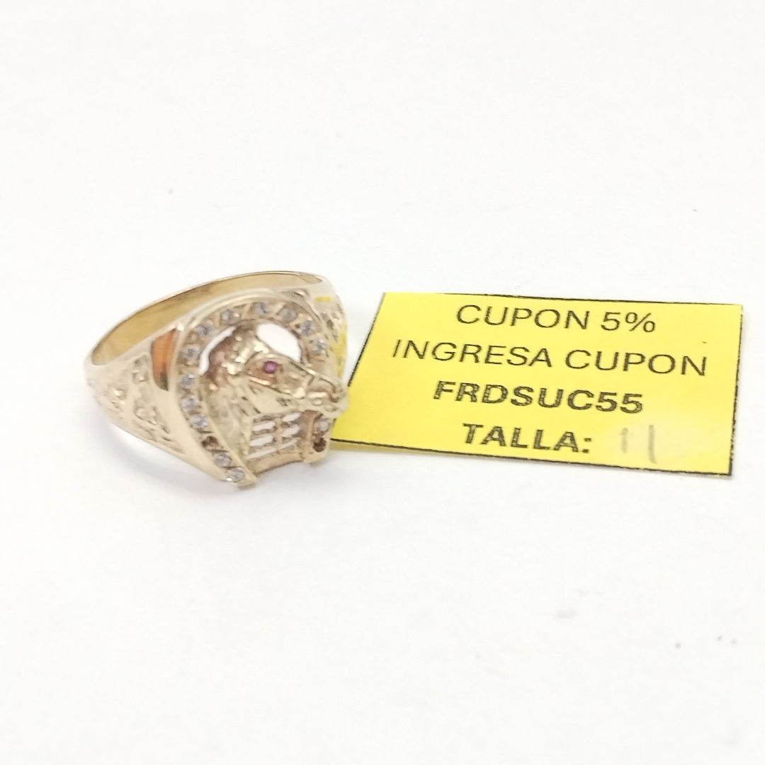 ANILLO ORO 14 K 6,70 GRMS (SEMINUEVO)