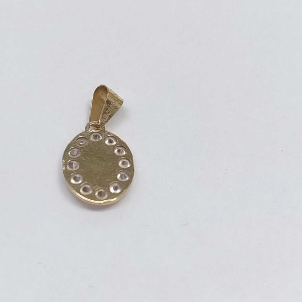 MEDALLA RELIGIOSA ORO 14 K 0.7 GRMS (SEMINUEVO)