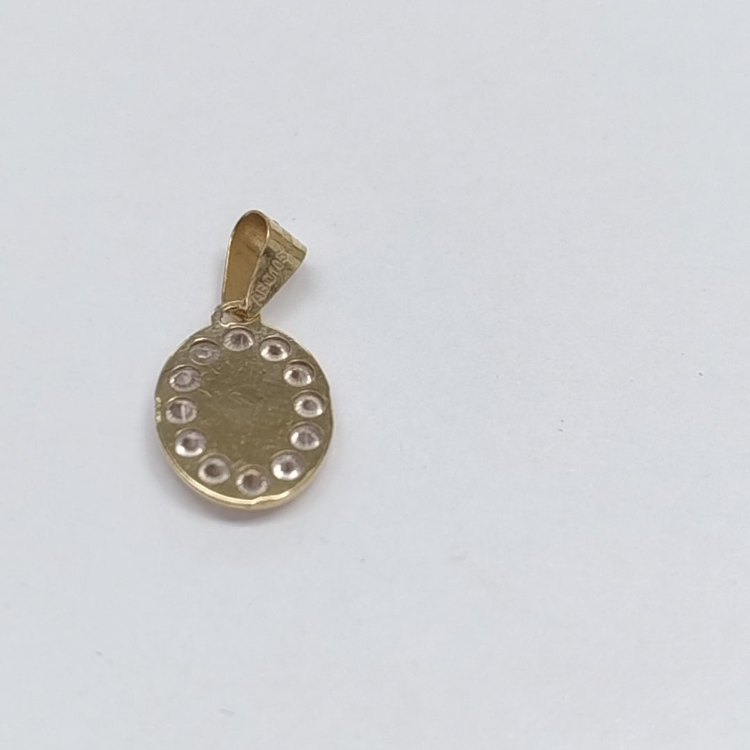 MEDALLA RELIGIOSA ORO 14 K 0.7 GRMS (SEMINUEVO)