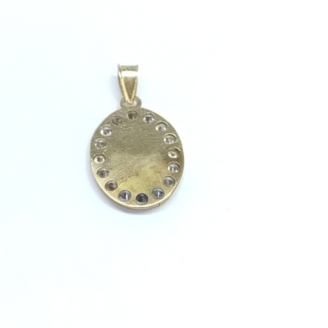 MEDALLA RELIGIOSA ORO 10 K 0.7 GRMS (SEMINUEVO)
