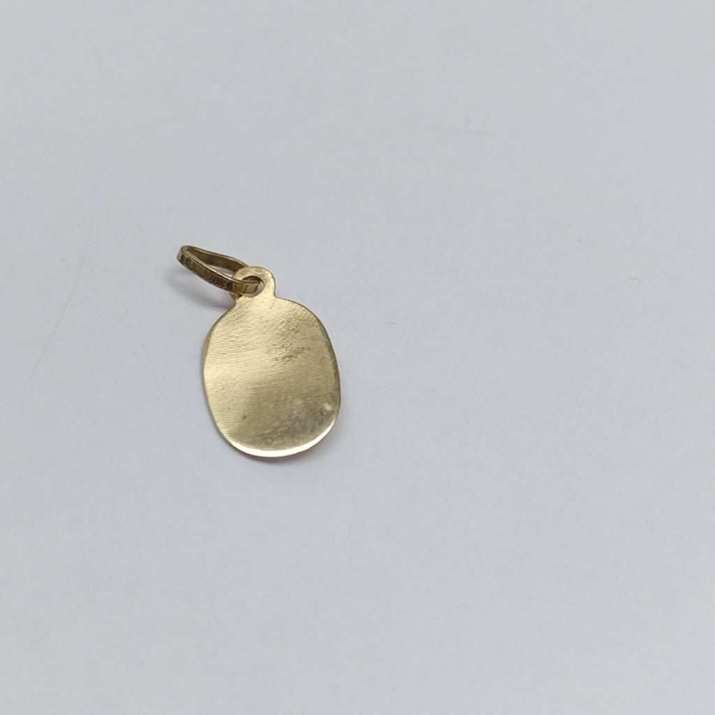 MEDALLA RELIGIOSA ORO 10 K 0,60 GRMS (SEMINUEVO)