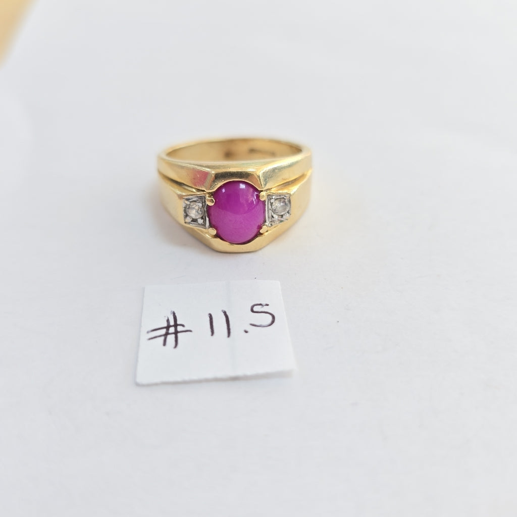 ANILLO ORO 14 K 10,80 GRMS (SEMINUEVO)