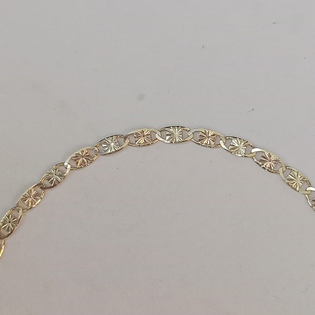 PULSERA GUCHI 14K 18 CM 3 GR (NUEVO)