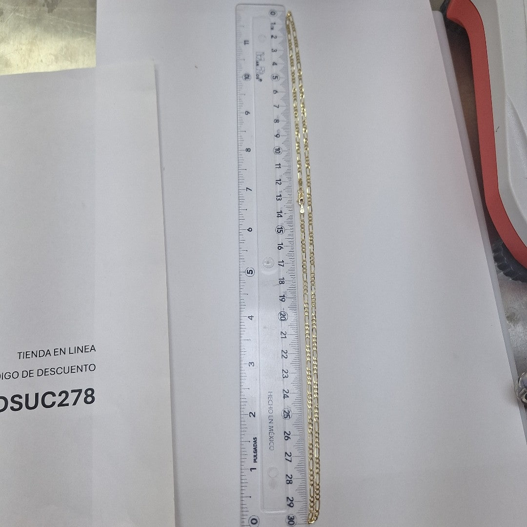 CADENA 3X1 14K 60 CM 5.4 GR (NUEVO)